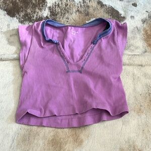 Urban outfitters go for gold top purple size medium